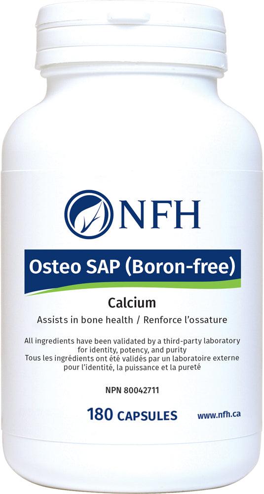 NFH Osteo SAP Boron Free 180 Capsules