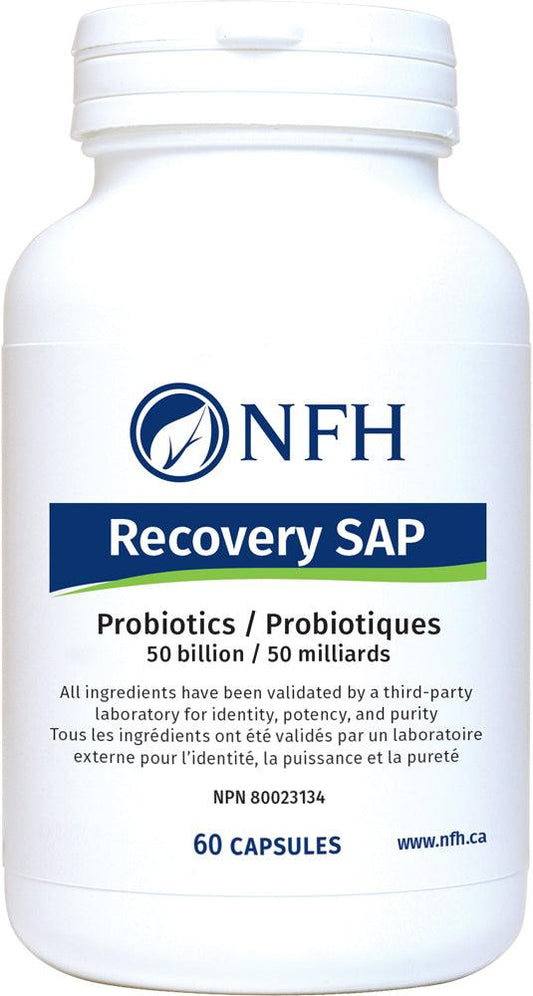 NFH Recovery SAP 50B 60 Capsules 