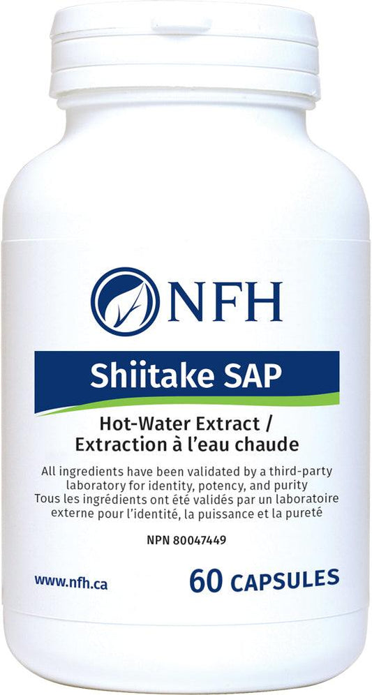 NFH Shiitake SAP 60 Capsules 