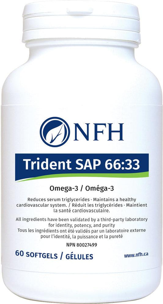 NFH Trident SAP 66:33 60 Softgels 