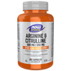 NOW Arginine & Citrulline 120 Veg Capsules