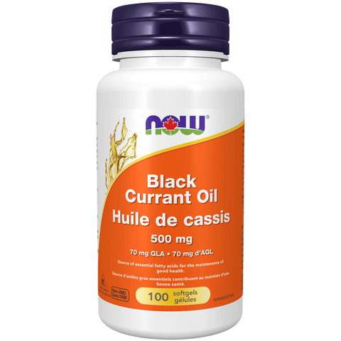 NOW Black Currant Oil 500mg 100 Softgels