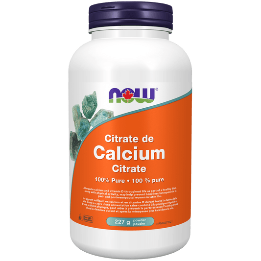NOW Calcium Citrate Powder 227g - 