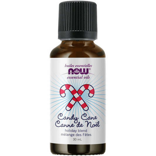NOW Candy Cane Essential Oil Holiday Blend 30mL - 