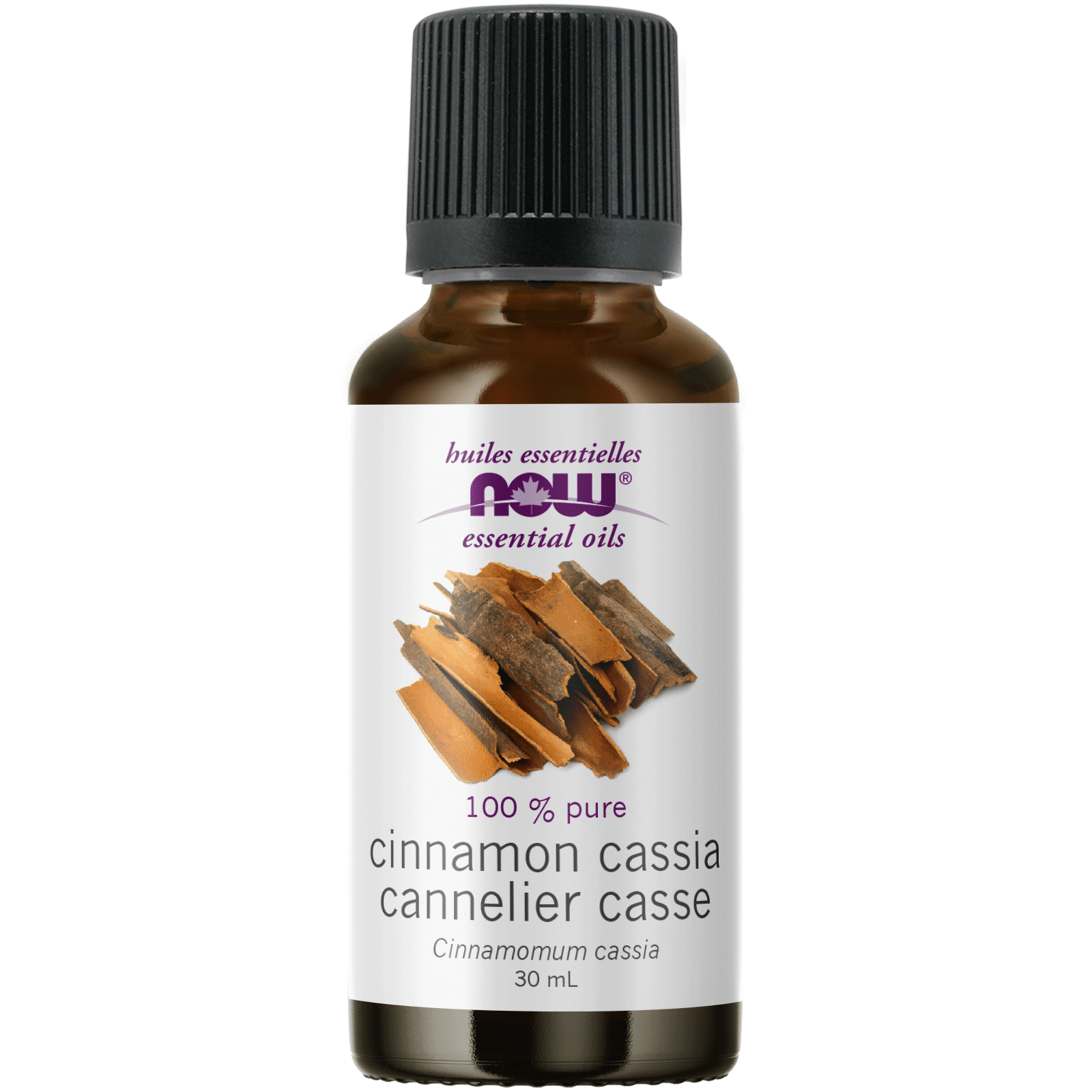NOW Cinnamon Cassia Oil (Cinnamomum cassia)30mL - 