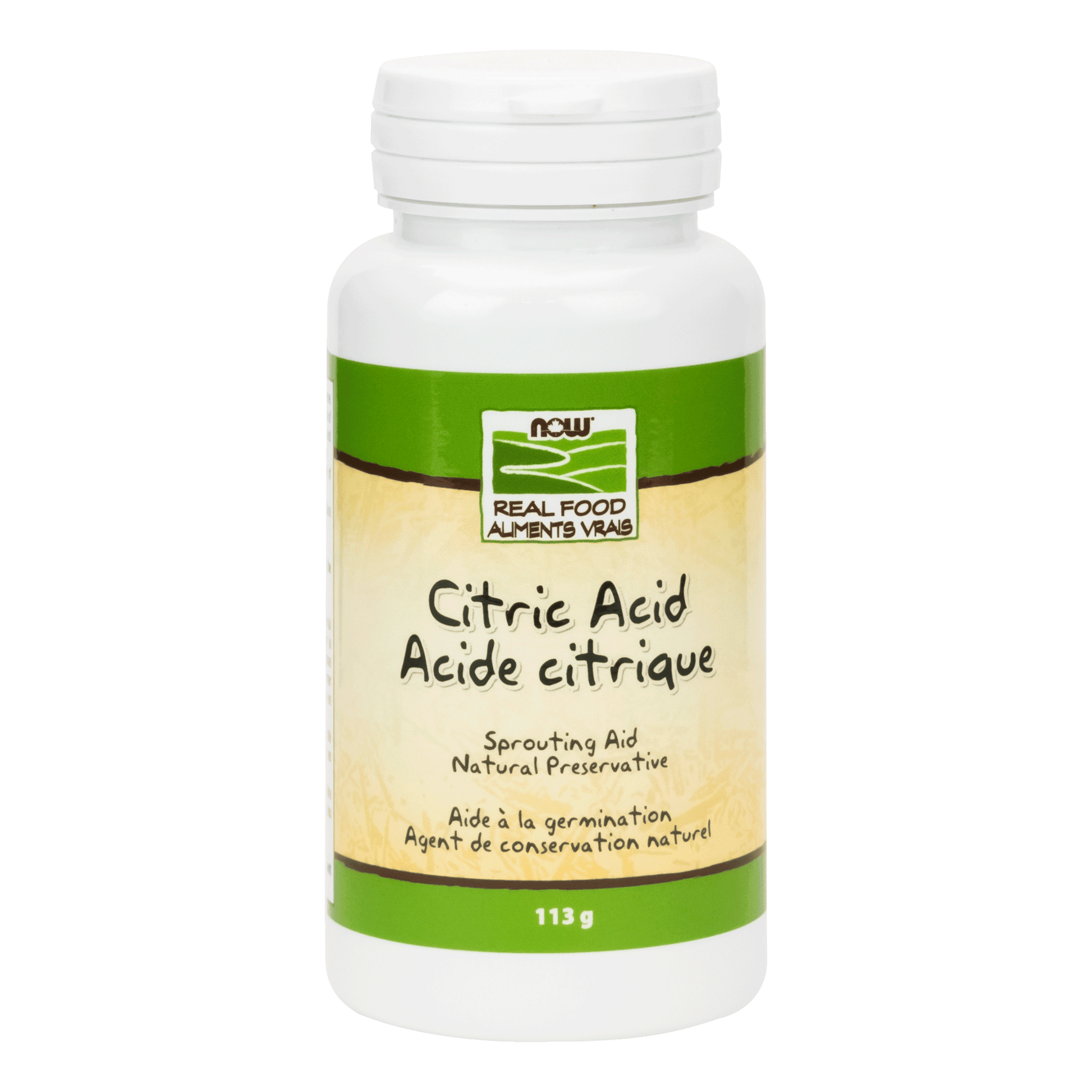 NOW Citric Acid 113g - 