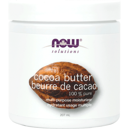 NOW Cocoa Butter, 100%?˜ Pure 207mL - 