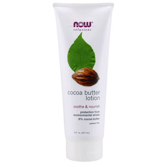 NOW Cocoa Butter Lotion 237mL - 
