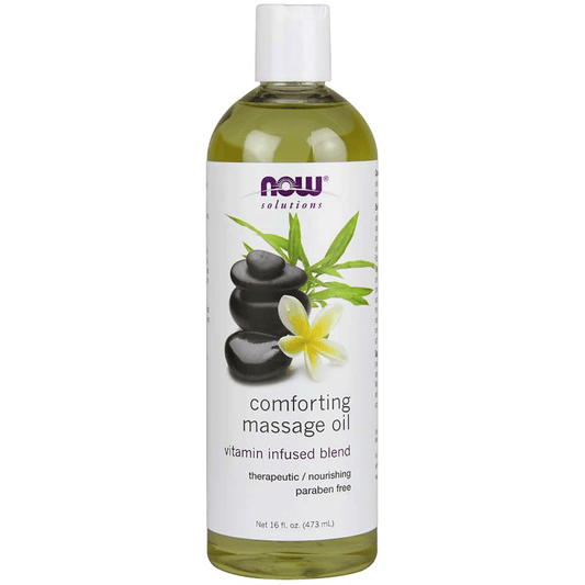 NOW Comforting Massage Oil 473mL - 