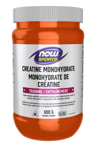 NOW Creatine Monohydrate Pure Powder 600g - 