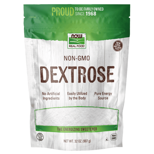 NOW Dextrose, Pure Powder 908g - 