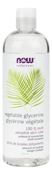 NOW Glycerine, Vegetable, Pure 473mL - 
