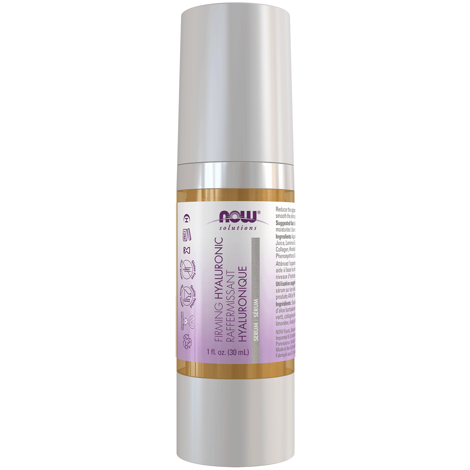 NOW Hyaluronic Acid Firming Serum 30mL - 