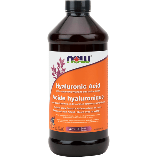 NOW Hyaluronic Acid Liquid with antioxidants 473mL - 