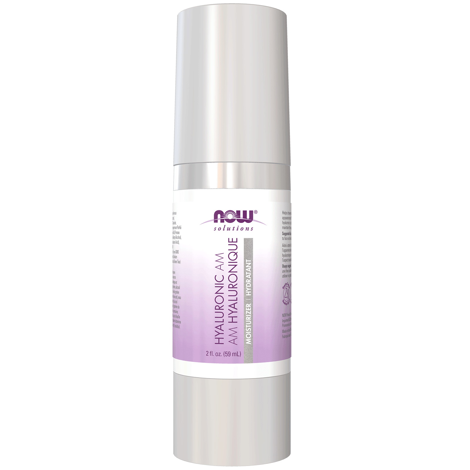 NOW Hyaluronic Acid Moisturizer AM 59mL - 