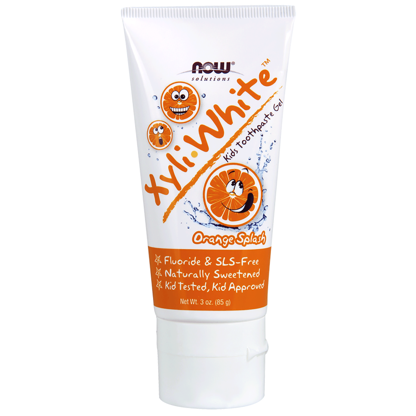 NOW Kids Xyliwhite Orange Splash Toothpaste Gel 85g - 