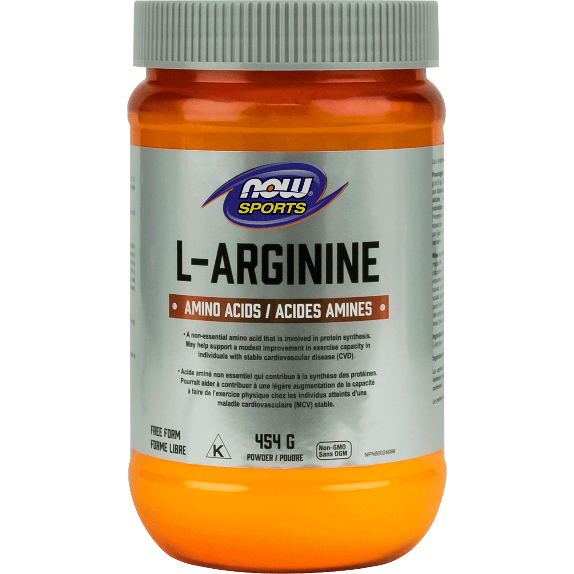 NOW L-Arginine Pure Powder 454g - 