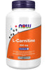 NOW L-Carnitine 500mg 180 Veg Capsules