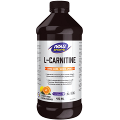 NOW L-Carnitine Liquid Citrus Flavour 473mL
