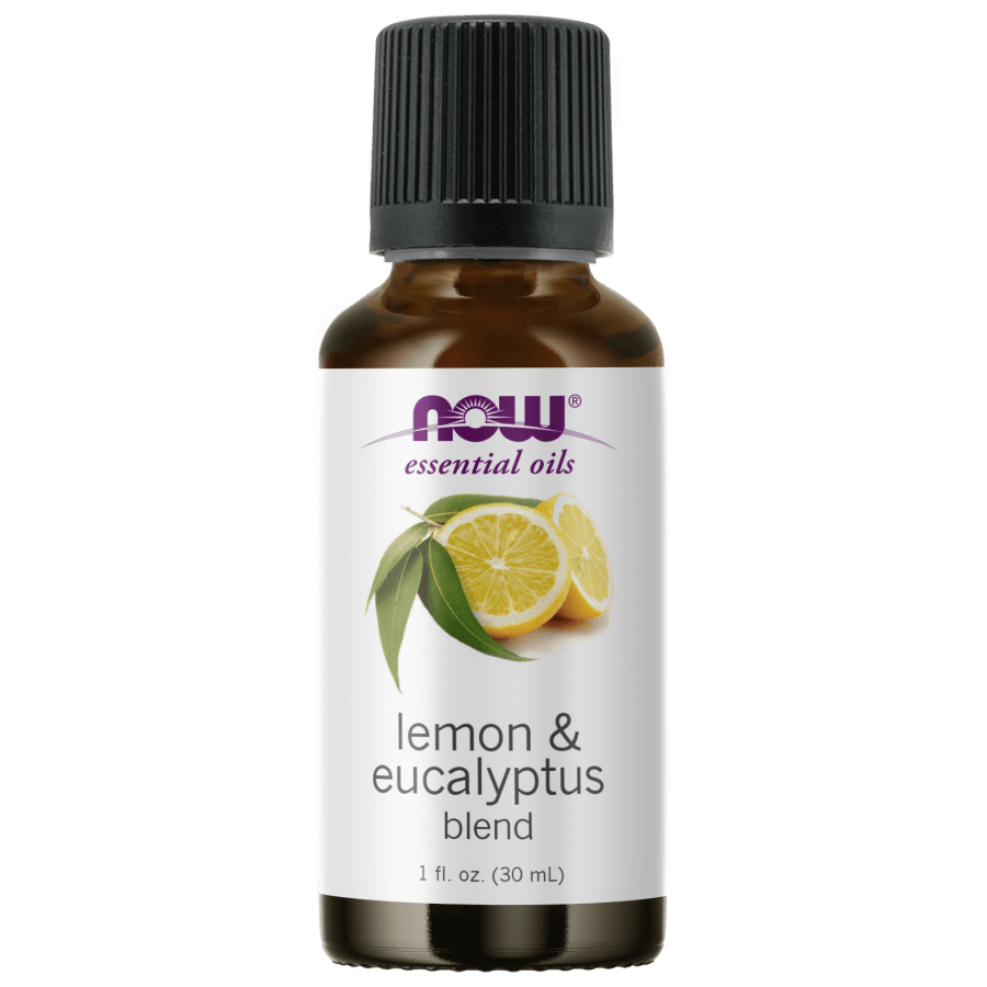 NOW Lemon & Eucalyptus Oil Blend 30mL - 