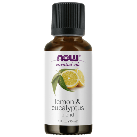 NOW Lemon & Eucalyptus Oil Blend 30mL - 