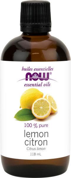 NOW Lemon Oil (Citrus limon)118mL - 