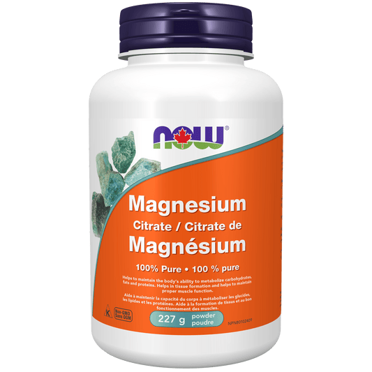 NOW Magnesium Citrate Powder 227g - 