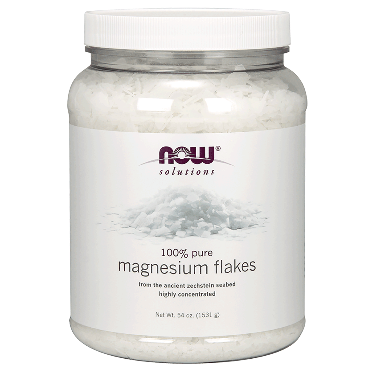 NOW Magnesium Flakes 1531g - 