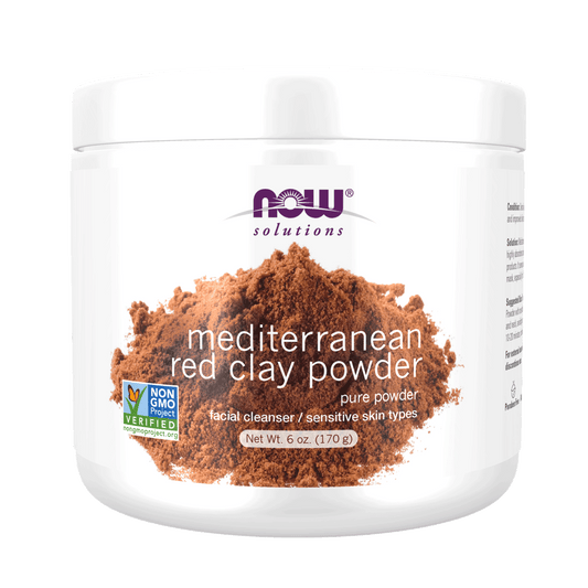 NOW Mediterranean Red Clay Powder 170g - 