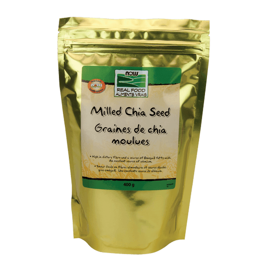 NOW Milled Chia Seed 400g - 