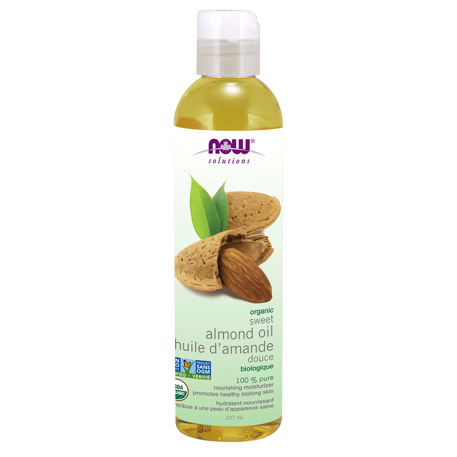 NOW Organic Almond Sweet 237mL - 