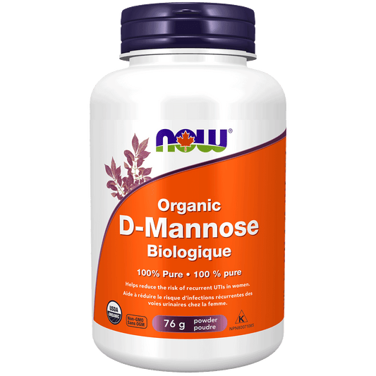 NOW Organic D-Mannose 76g - 