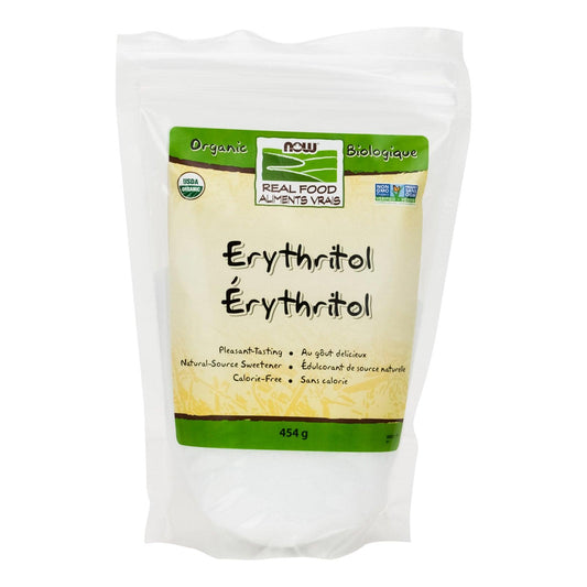 NOW Organic Erythritol 454g - 
