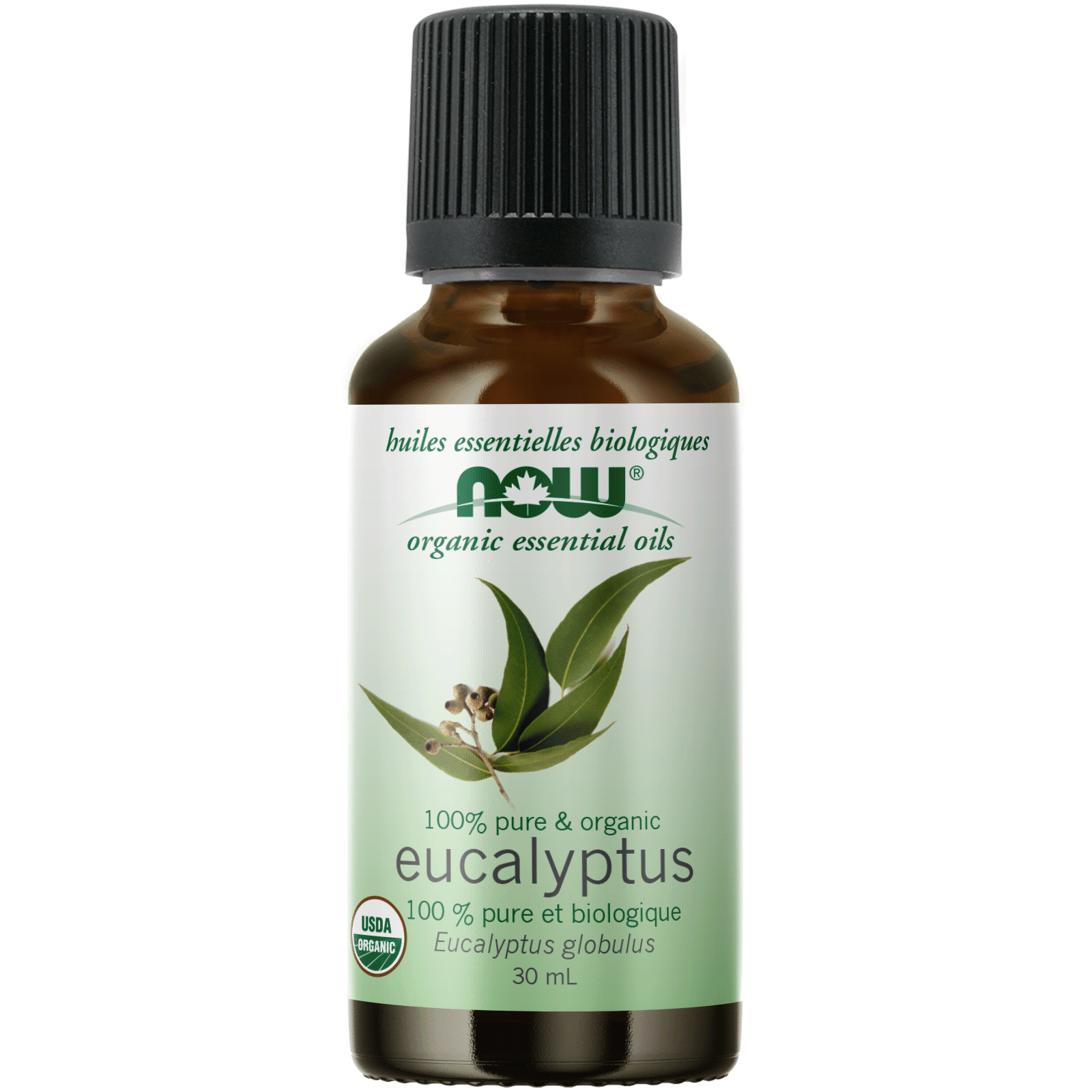 NOW Organic Eucalyptus Oil (Eucalyptus globulus)30mL - 