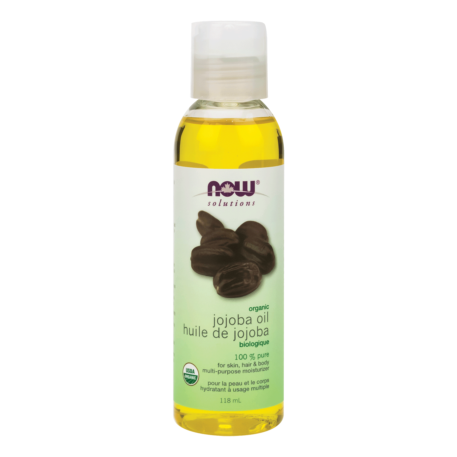 NOW Organic Jojoba Oil 118mL - 