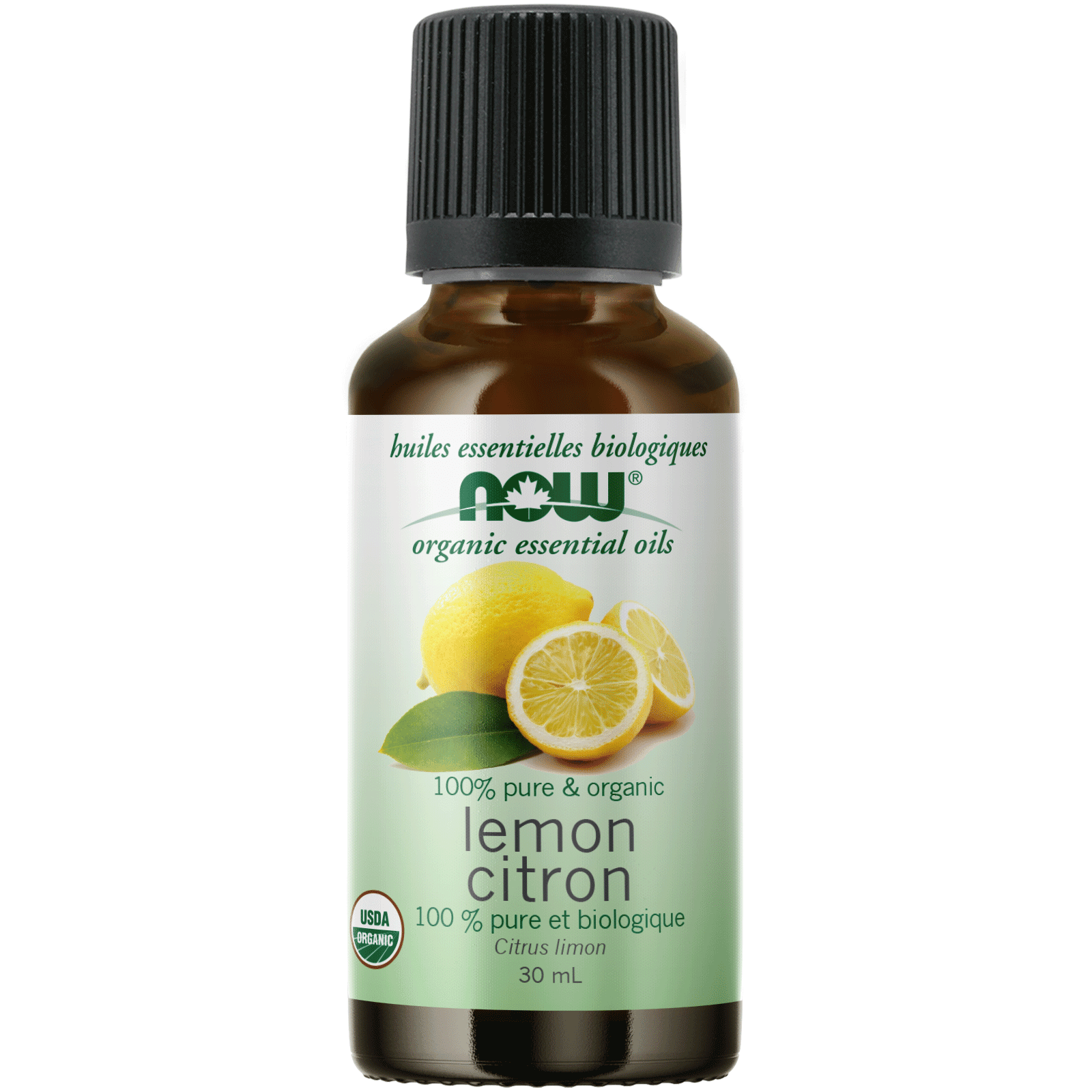 NOW Organic Lemon Oil (Citrus limon)30mL - 