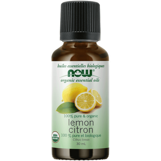 NOW Organic Lemon Oil (Citrus limon)30mL - 