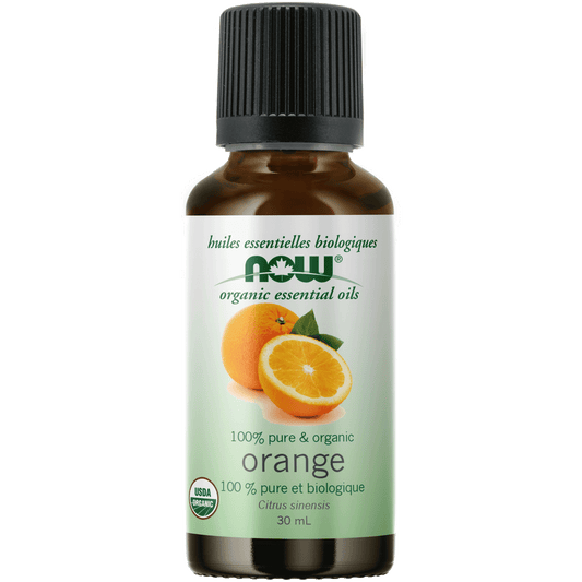NOW Organic Orange Oil (Citrus sinensis)30mL - 