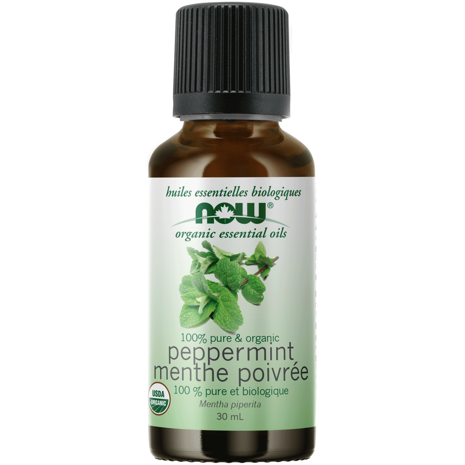 NOW Organic Peppermint Oil (Mentha piperita)30mL - 