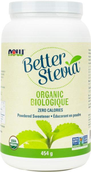 NOW Organic Stevia Extract Powder 454g - 