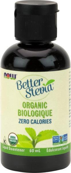 NOW Organic Stevia Liquid Extract 60mL - 