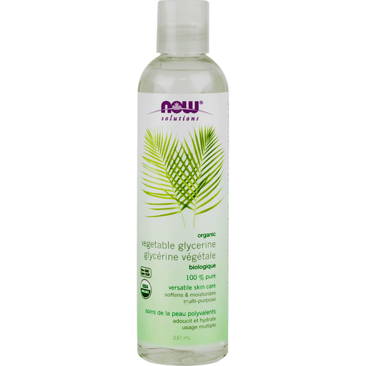 NOW Organic Vegetable Glycerine 237mL - 