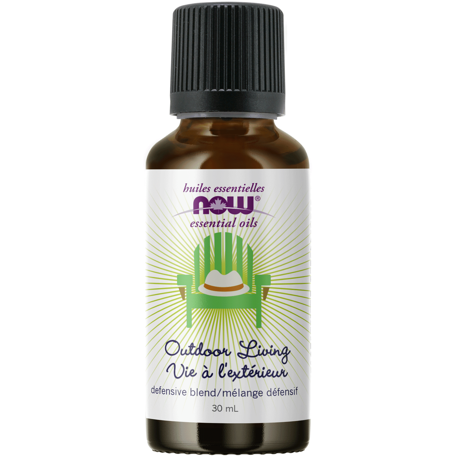 NOW Outdoor Living Essential Oil Blend 30mL - 
