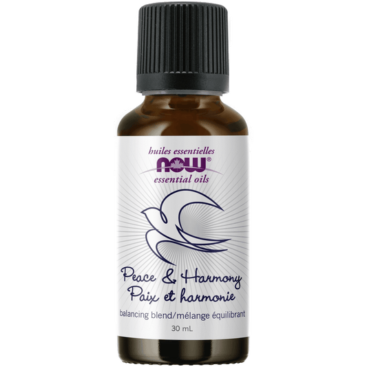 NOW Peace & Harmony Essential Oil Blend 30mL - 