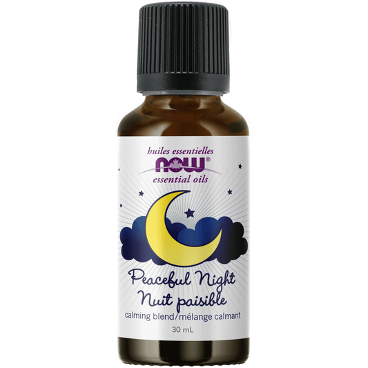 NOW Peaceful Night Essential Oil Blend 30mL - 