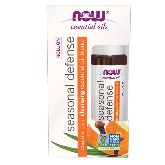 NOW Seasonal Defense Blend Roll-on 10mL - 