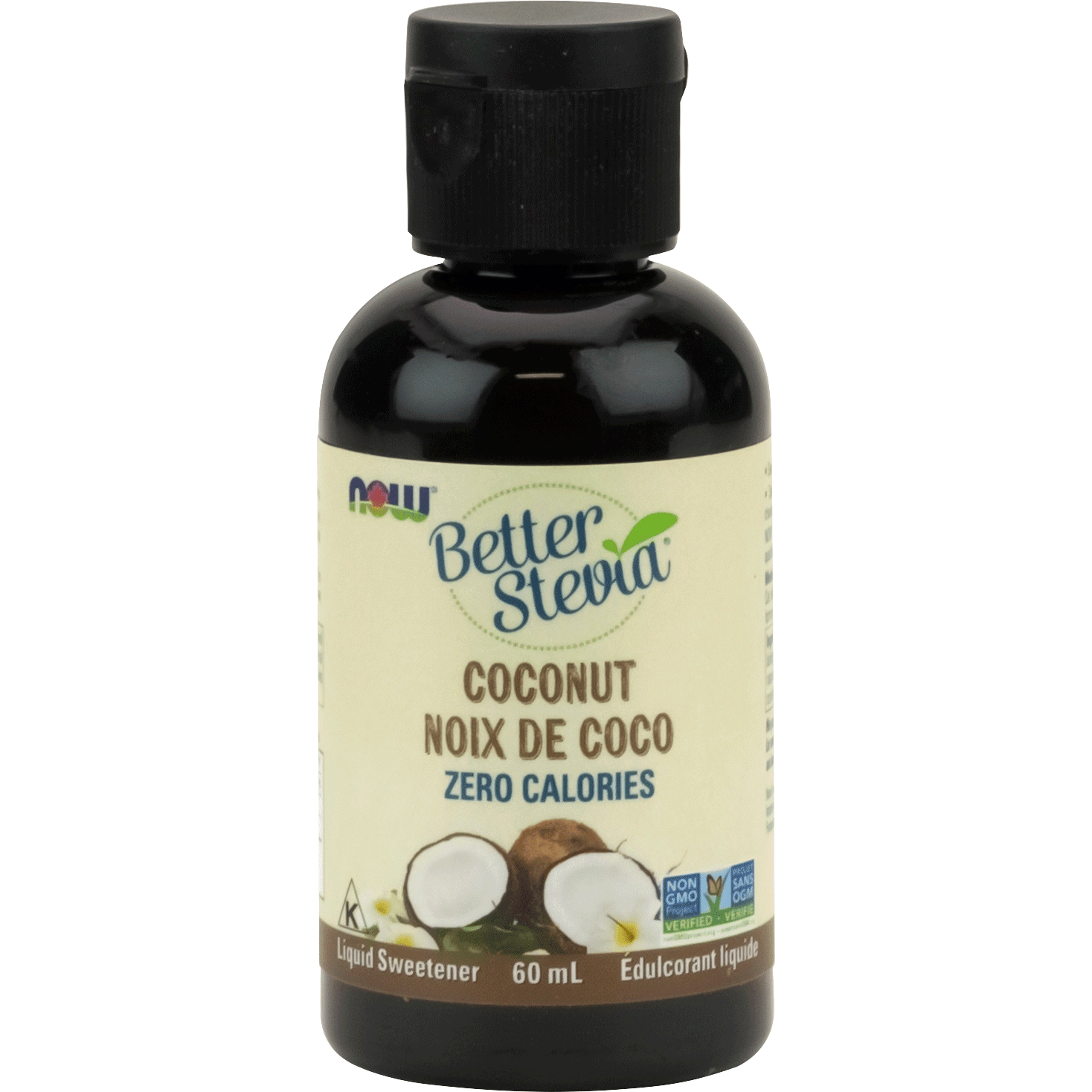 NOW Stevia Liquid Extract (Coconut) 60mL - 
