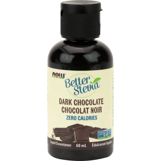 NOW Stevia Liquid Extract (Dark Chocolate ) 60mL - 