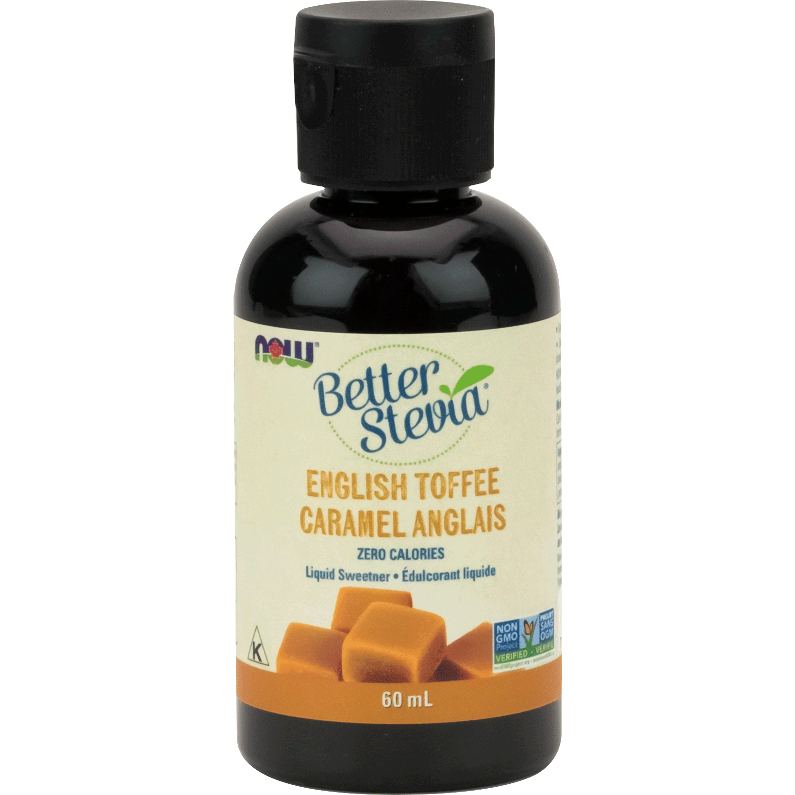 NOW Stevia Liquid Extract (English Toffee) 60mL - 