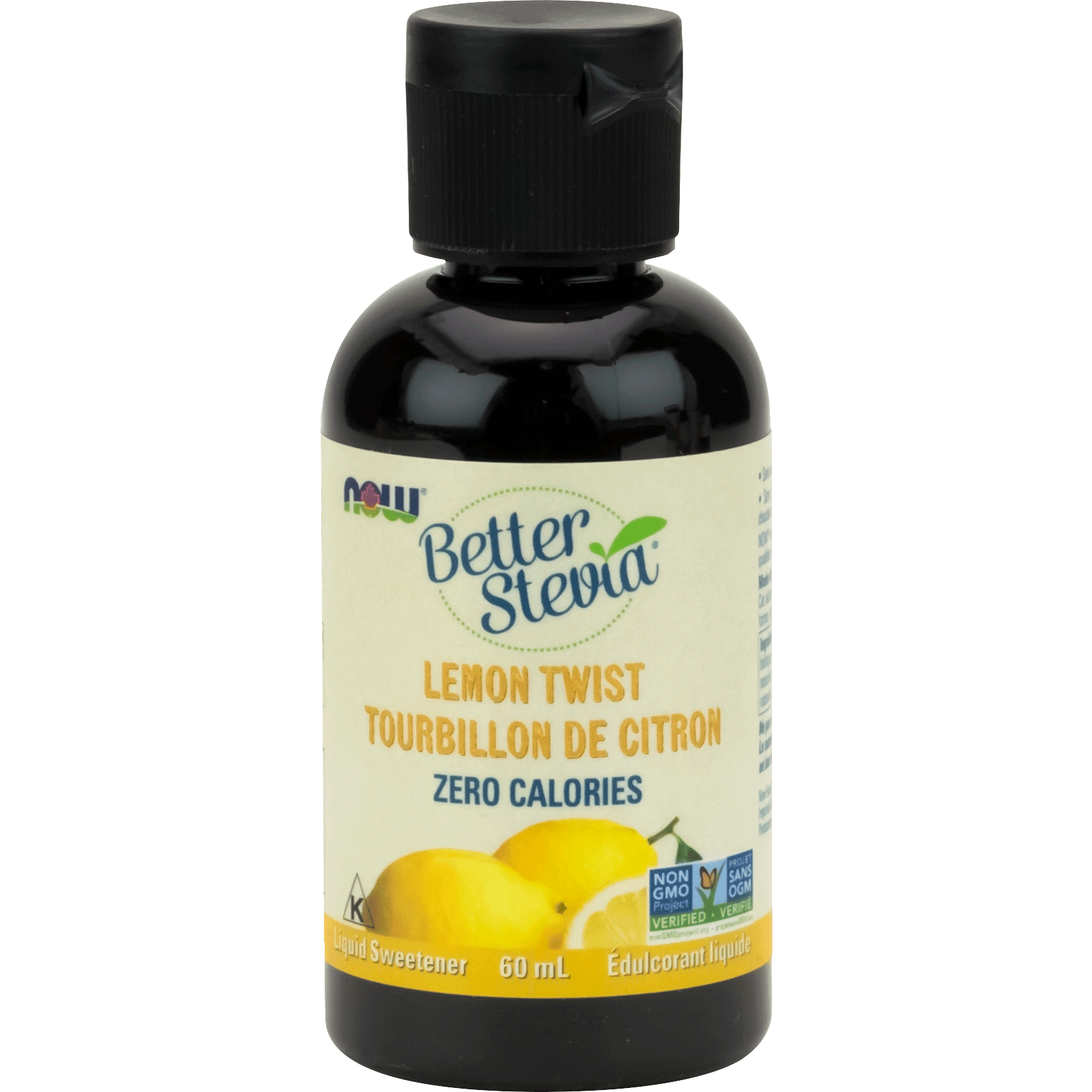 NOW Stevia Liquid Extract (Lemon Twist) 60mL - 